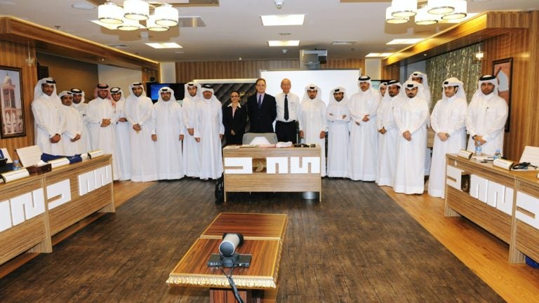 Staff at MOFA Diplomatic Institute Train with Georgetown