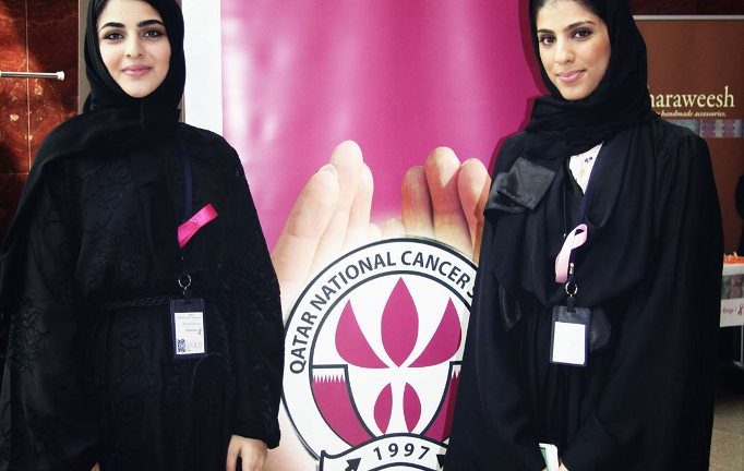 SFS-Qatar Student Club Holds a First-of-its-Kind Breast Cancer Fundraiser