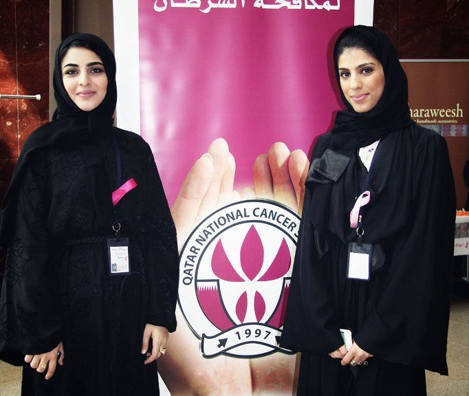 SFS-Qatar Student Club Holds a First-of-its-Kind Breast Cancer Fundraiser