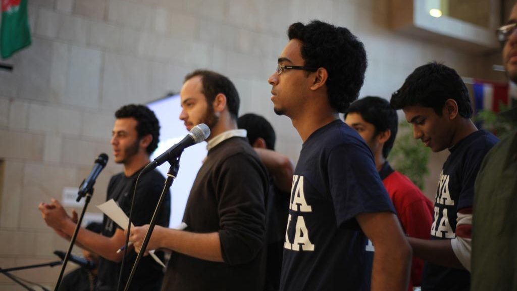 SFSQ Students Celebrate the First Annual Hoya Spirit Day