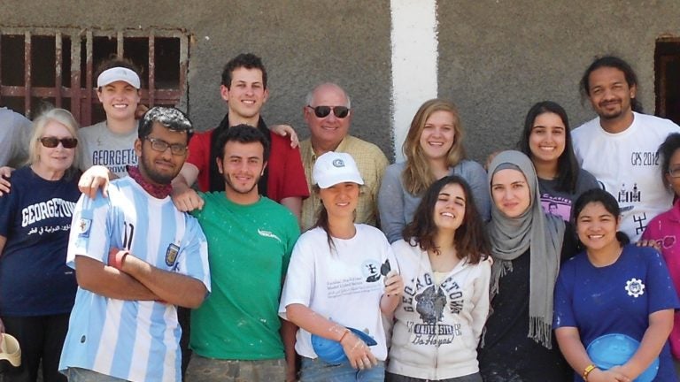 Georgetown Students Roll up Shirt Sleeves to Study Economic Development in Ethiopia