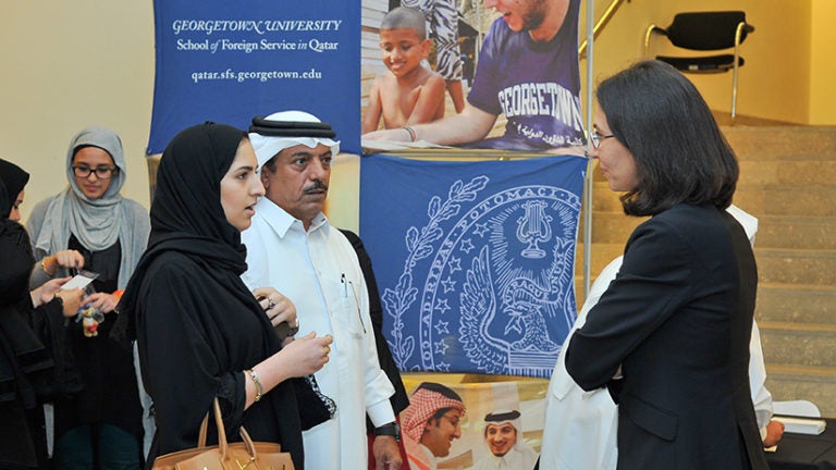 Georgetown University Qatar Welcomes Potential Future Students at Admissions Open House