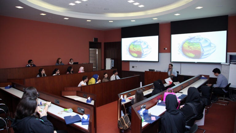 Qatar High School Students Hone Research Skills at Planet Georgetown Week