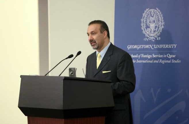 Georgetown Hosts Palestinian Activist Discussing a New Path to Peace at a Public Lecture