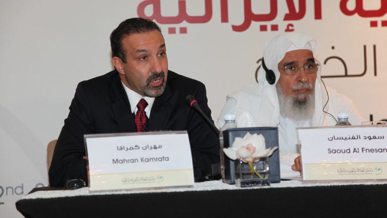 CIRS Director at the “Arabian-Iranian Relations in the Gulf” Symposium