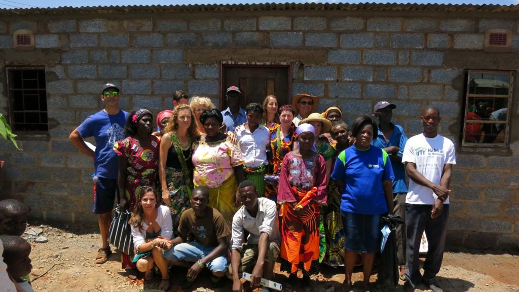 House Dedication Ceremony and Community Celebration. GU Team