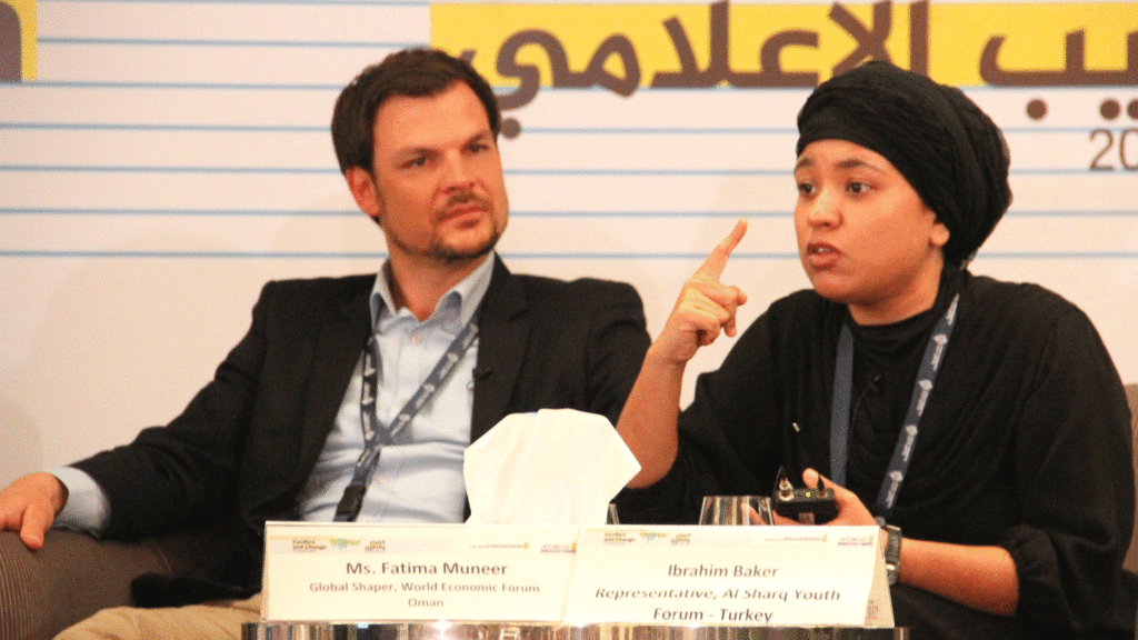 SFS-Q alum Fatima Muneer takes part as panelist at the 9th Al Jazeera Forum