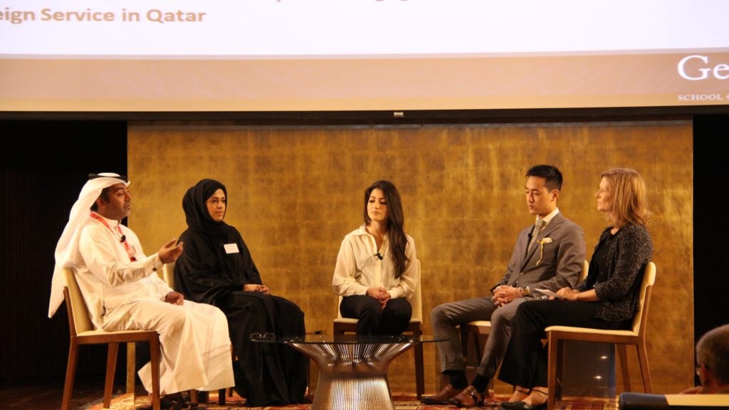 Ø¬Ø§ÙØ¹Ø© Ø¬ÙØ±Ø¬ØªØ§ÙÙ ÙÙ ÙØ·Ø± ØªØ®ØªØªÙ Ø¨ÙØ¬Ø§Ø­ ÙØ¹Ø±Ø¶ÙØ§ Ø§ÙØ³ÙÙÙ Ø§ÙØ®Ø§ÙØ³ ÙÙØªÙØ¸ÙÙ