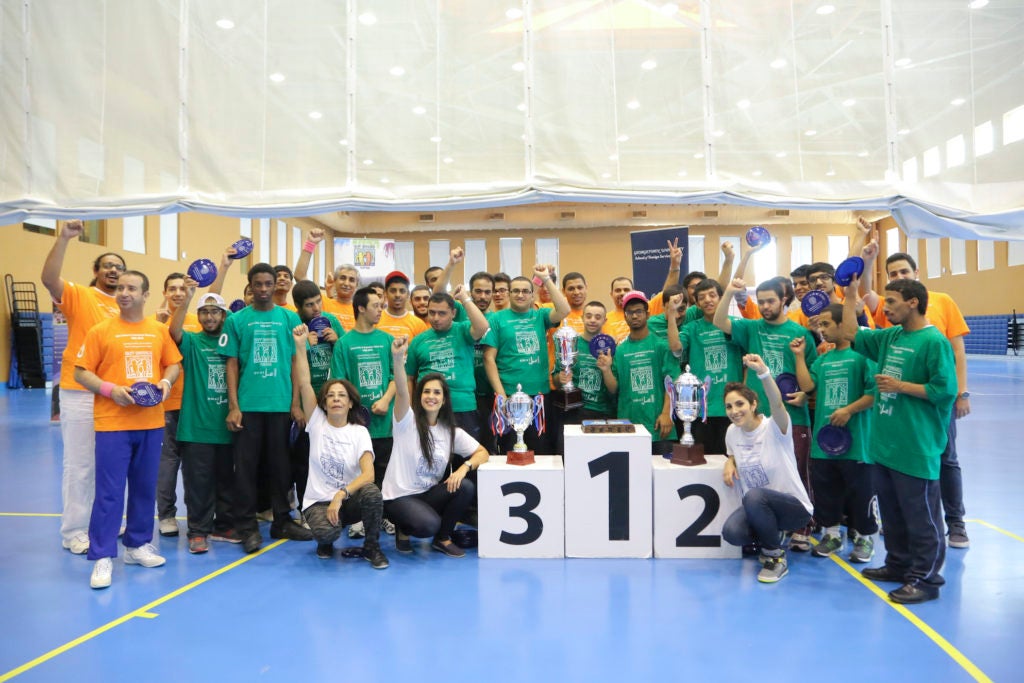 Georgetown's Amal Club team and Best Buddies Qatar up for an Inclusive Sports Festival