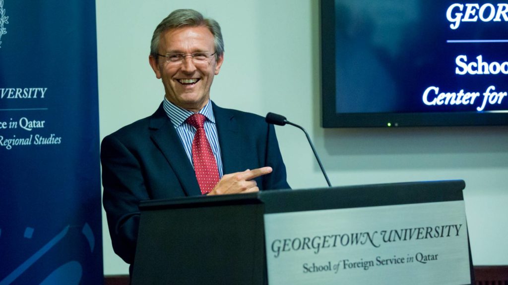 Dean Nonneman During the Reception