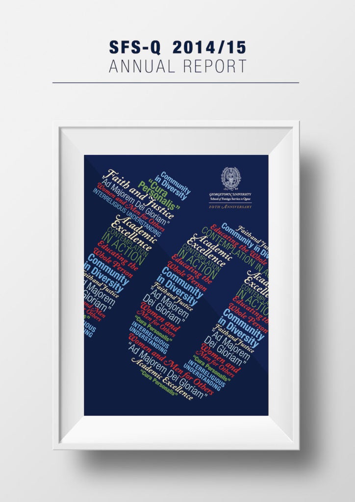 Annual Report book cover 2014-2015