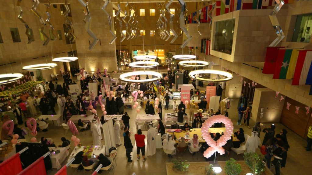 Georgetown Students Organize Breast Cancer Awareness Campaign
