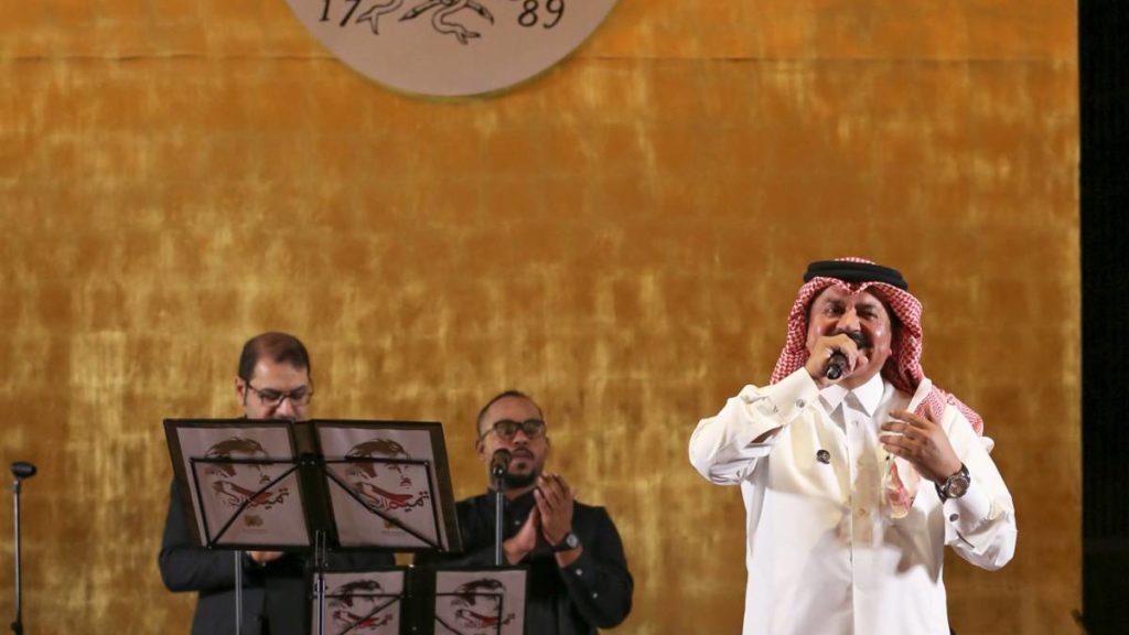 Qatari Singer Ali Abdul Sattar Performs at GU-Q