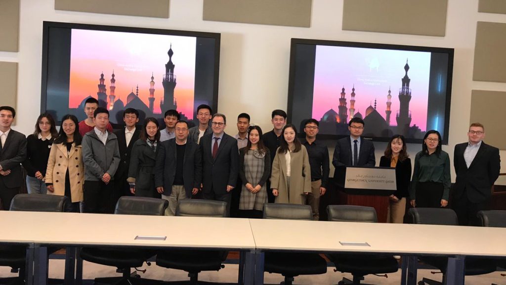 Peking University Students Visit GU-Q