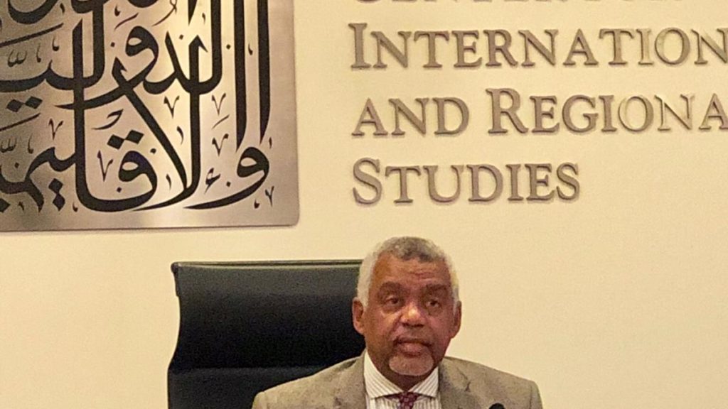 Dean of the School of Social Sciences and Humanities at  Doha Institute for Graduate Studies