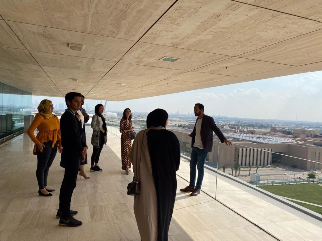 Georgetown Leadership Track Program Visited Qatar Foundation Headquarters