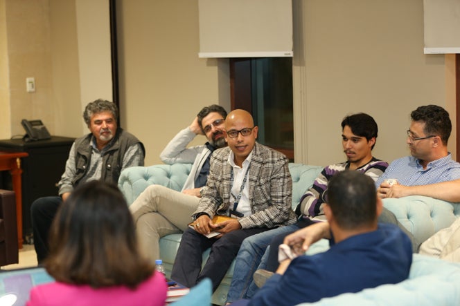 GU-Q Arabic Book Club at the Doha Institute for Graduate Studies