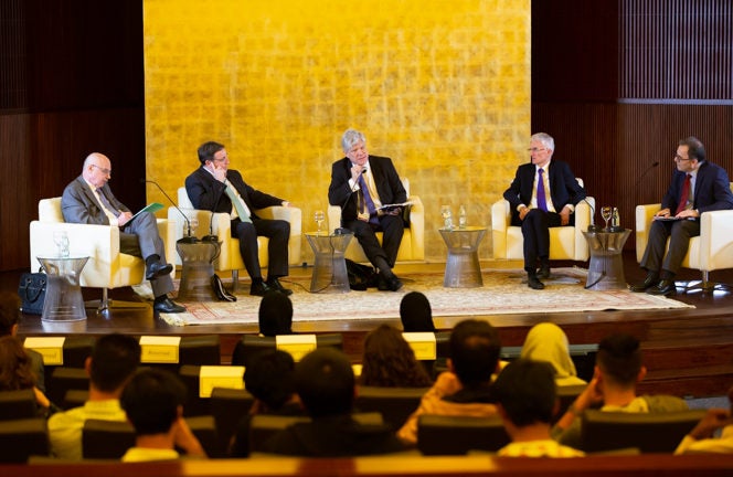 United Nations Officials at GU-Q for a Panel Discussion