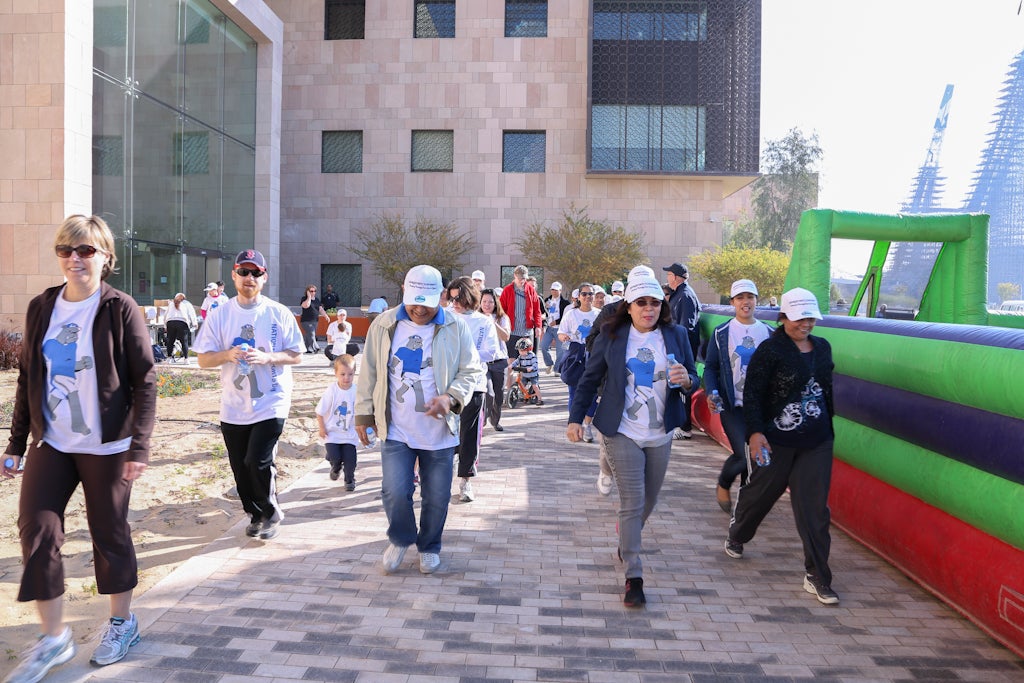 Georgetown students, staff and faculty participate in Qatar Sports Day