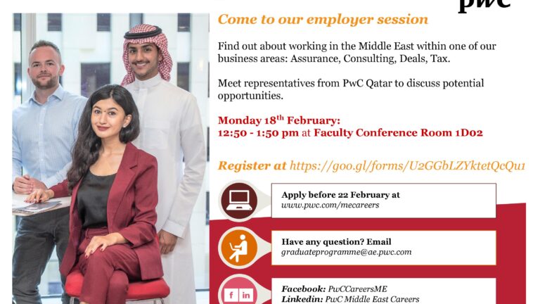 PwC on-campus Employer Presentation
