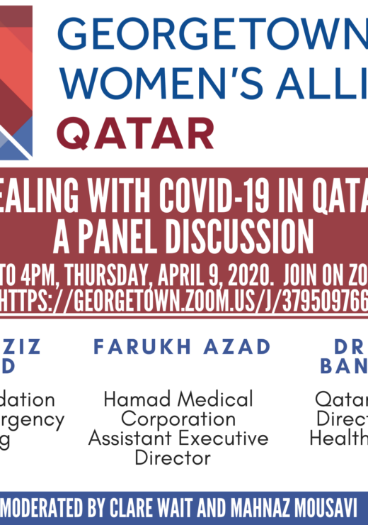 Dealing with COVID-19 in Qatar; A Panel Discussion