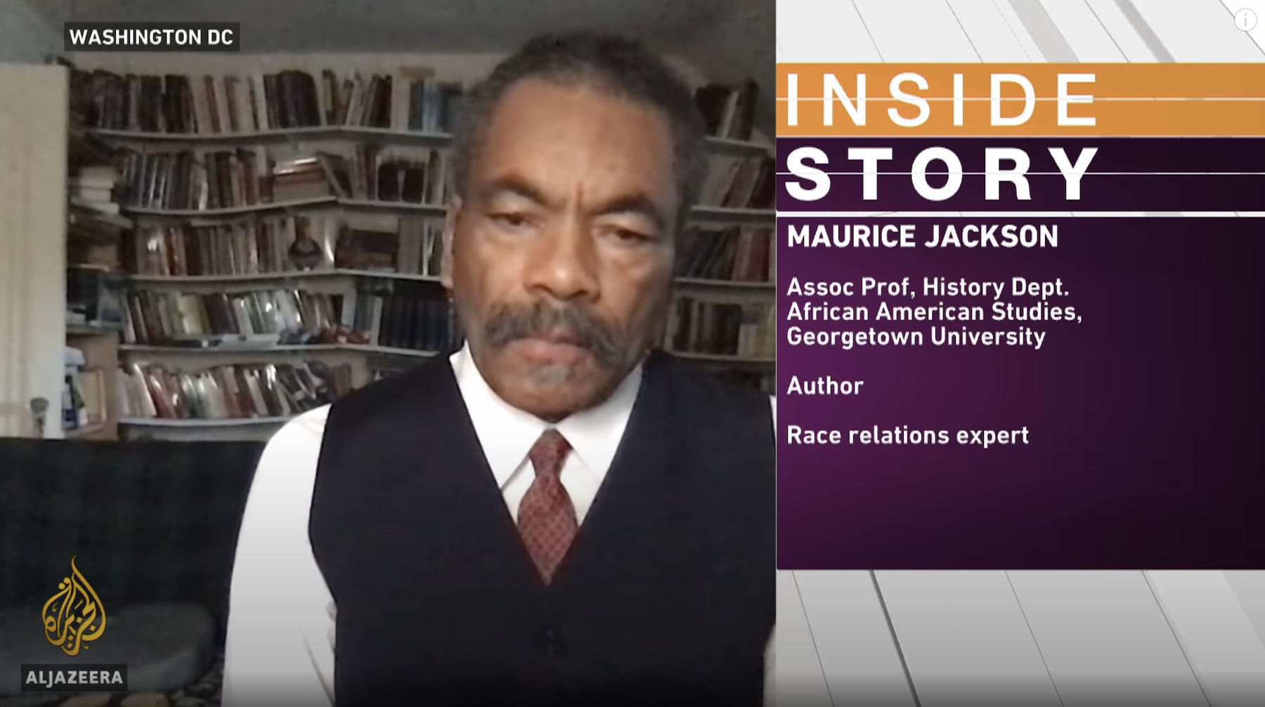 Professor Maurice Jackson Discusses Black Lives Matter Protests on Al