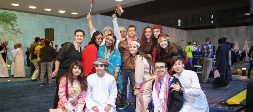 Students in Cultural Day