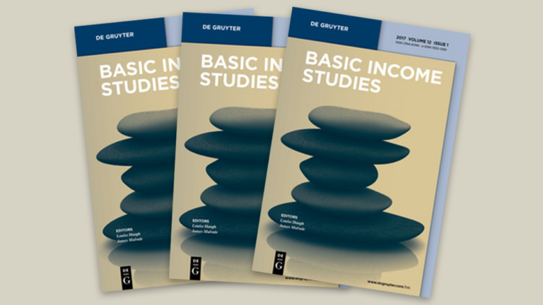 Basic Income Journal Image