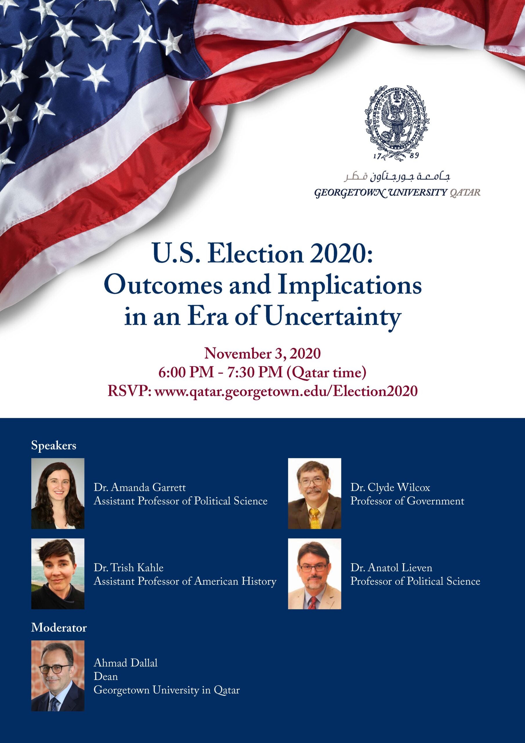 US Elections Event Poster