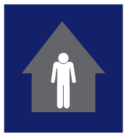 Self-isolate at home