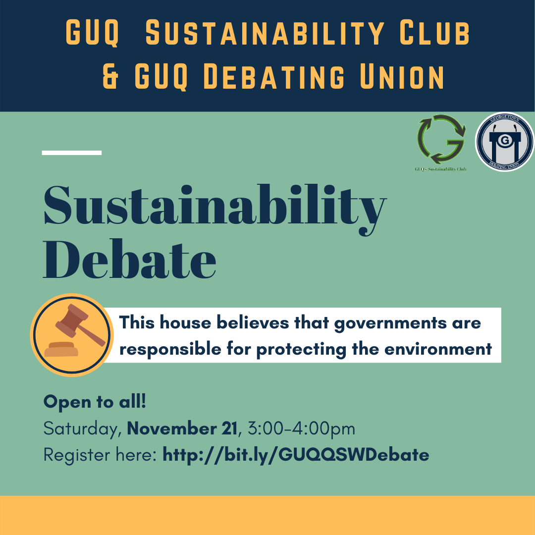 QSW Sustainability Debate