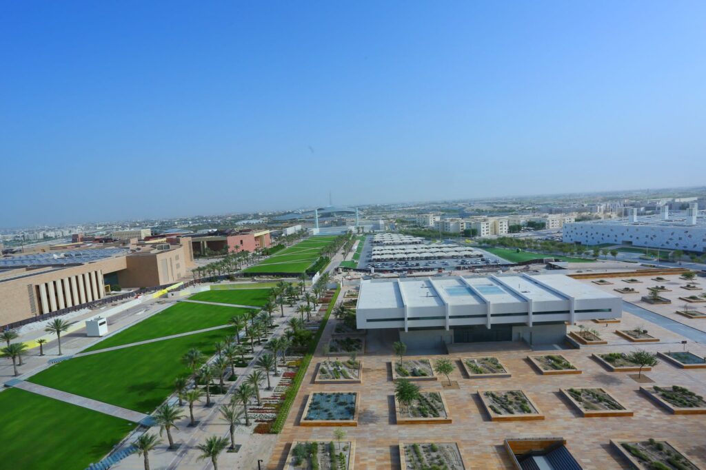 Qatar Foundation areal view