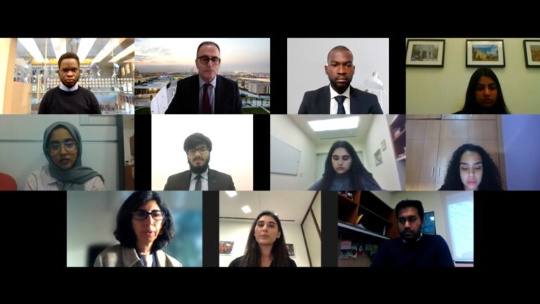 Georgetown’s Virtual Model UN Brings Together Students to QF for Dialogue and Debate