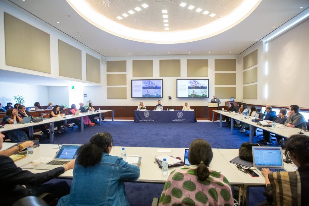 Scholars gathered together for an Indian Ocean Working Group conference