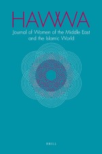 Journal cover page of HAWWA: Journal of Women of the Middle East and the Islamic World