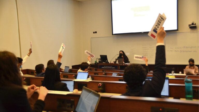 Local High School Students Gain Diplomatic Experience at Georgetown Model United Nations