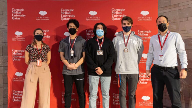 Computer Coding Competition Finish Qualifies Georgetown Team for Regional Event in Egypt