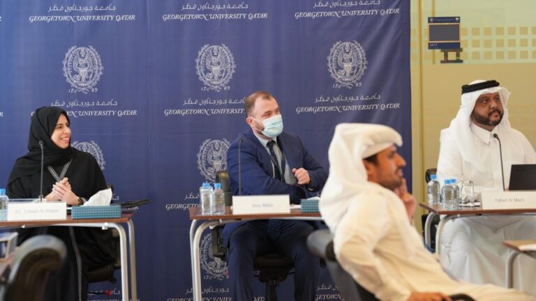 EMDIA Students Gain Valuable Classroom Engagement with H.E. Lolwah Al-Khater, Assistant Foreign Minister, MOFA Spokesperson