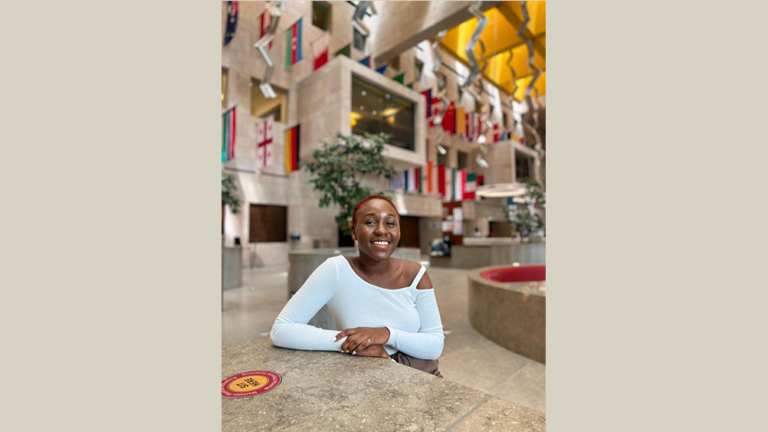 Renée Mutare (SFS’24) Turns Tragedy Into Triumph Through a Liberal Arts Education
