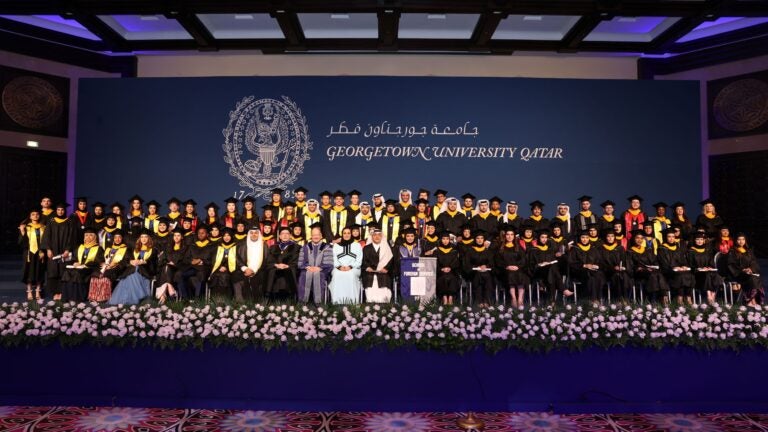 Georgetown University Celebrates 14th Commencement Ceremony in Qatar