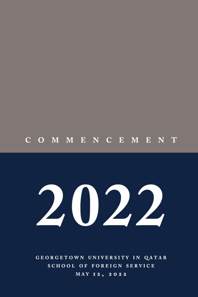 Commencement 2022