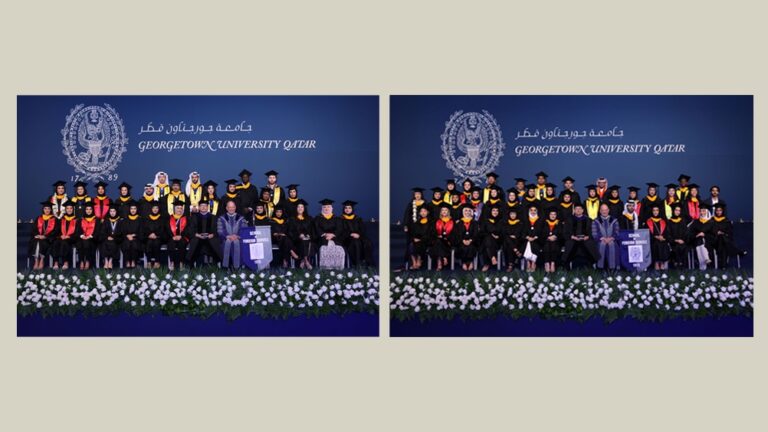 Georgetown Celebrates Class of 2020 and Class of 2021 at In-person Ceremony