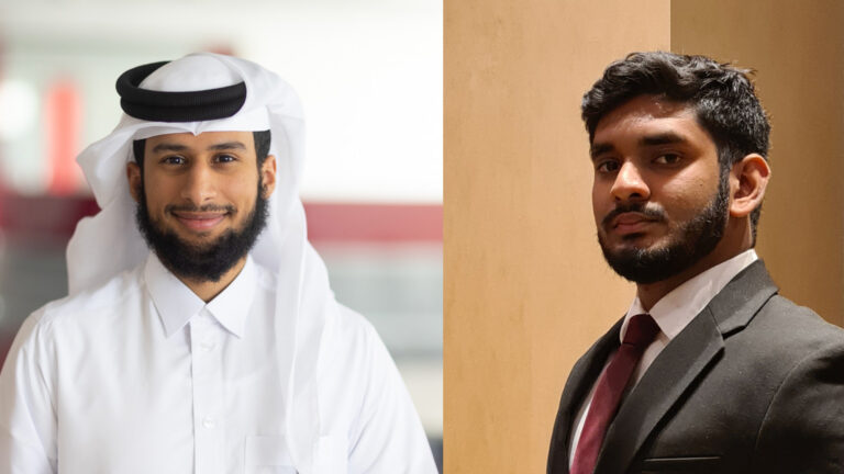 طالبان بجورجتاون في قطر يشتركان في تأسيس شركة تعليمية تؤهل لمزيد من النجاح والتفوق في العلوم والرياضيات