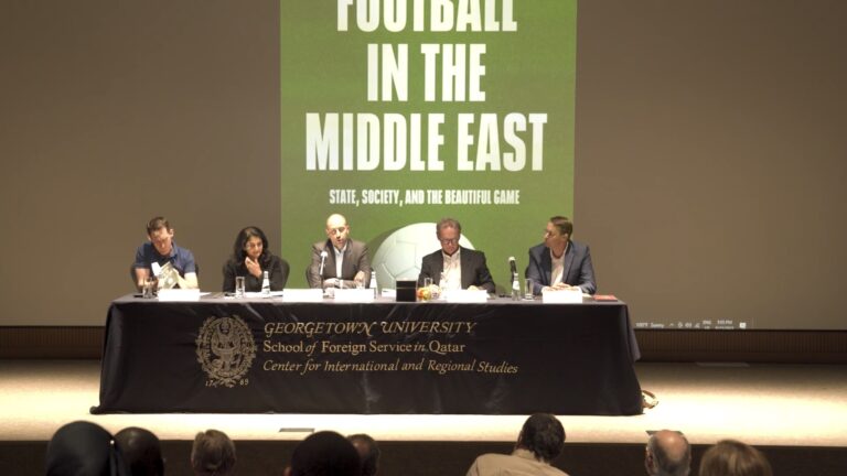 تدشين كتاب من جورجتاون في قطر يلقي الضوء على الأبحاث الجديدة متعددة التخصصات بشأن التأثير الهائل لكرة القدم في منطقة الشرق الأوسط