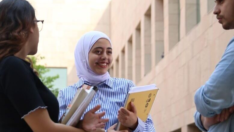 Students at GU Qatar