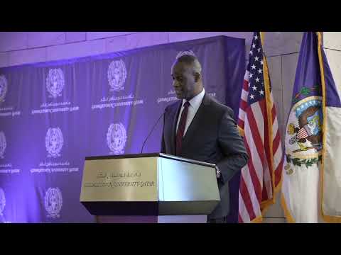 GU-Q and US Embassy Commemorate Black History Month