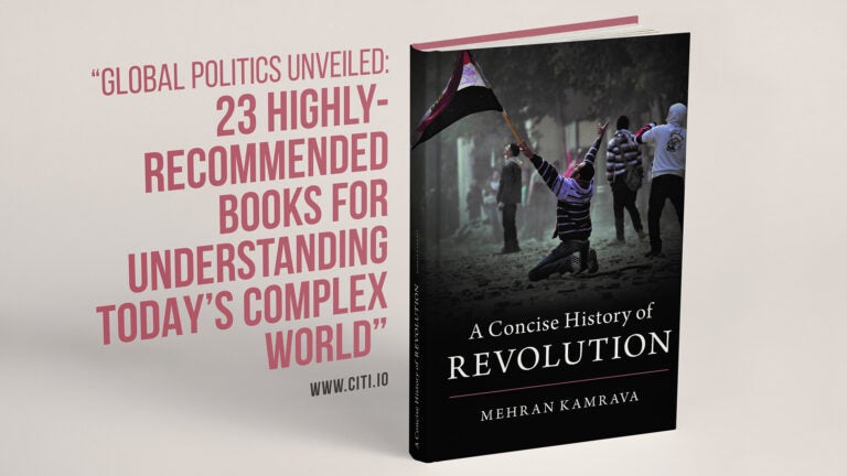 البحث في الثورات واحد من 23 كتابًا منتقاة وموصى بها بشدة لفهم عالمنا المعقد من تأليف أستاذ بجورجتاون