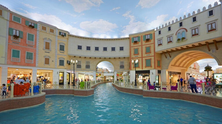 Canal at Villaggio Mall in Doha