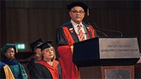 Dean Masri at Commencement 2023