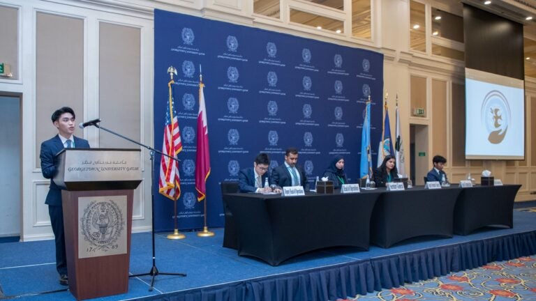 Georgetown Qatar Launches First Collegiate MUN, Expanding Global Diplomacy Education at QF